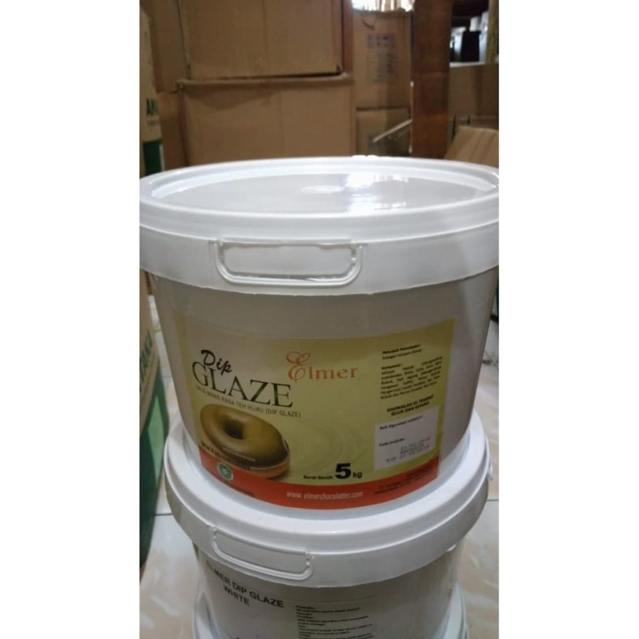 

Elmer Dip Glaze - Topping Donat Green Tea Repack 500gr
