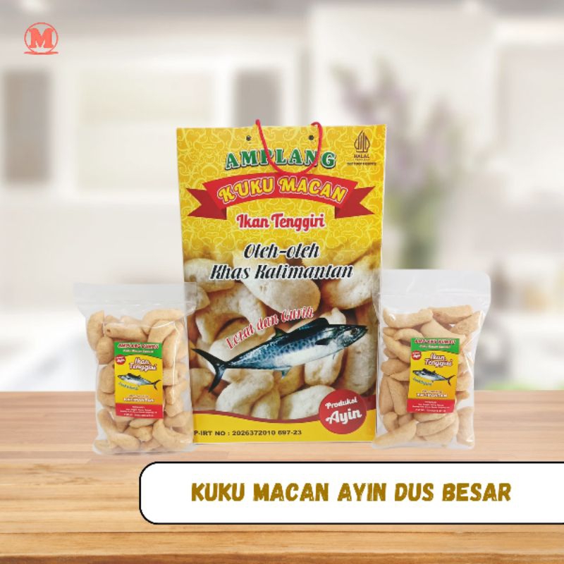 

Amplang bumbu kuku macan Ayin-Dus besar