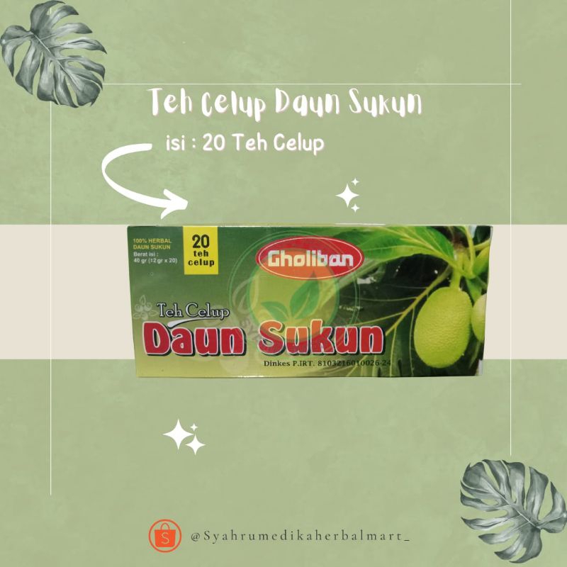 

Teh Celup Daun Sukun Gholiban