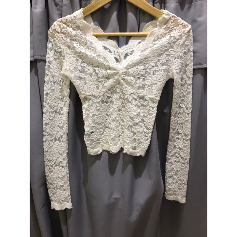 preloved kebaya putih