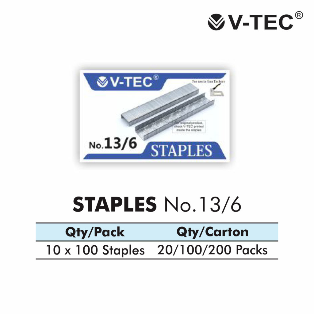 

ISI STAPLES VTEC NO 13/6