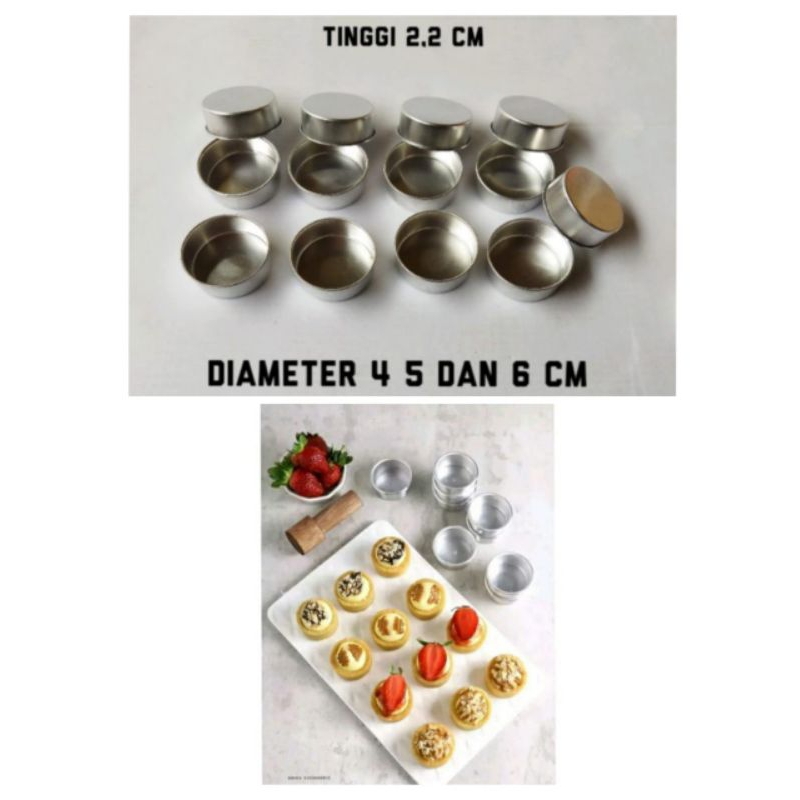cetakan kue tartlet mini/cetakan tart mini/cetakan tarlet mini
