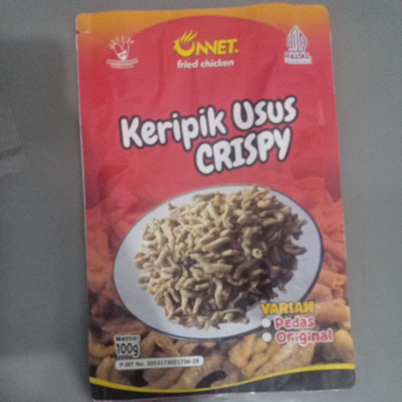 

Usus Krispy 100GR - ORIGINAL / PEDAS