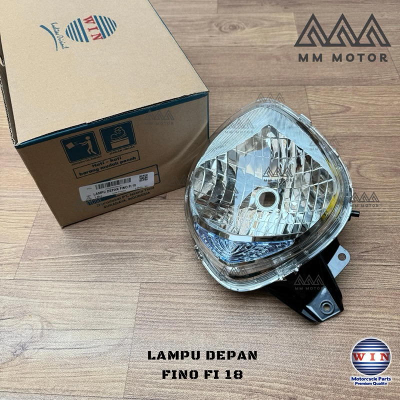 Lampu Depan Headlamp Reflektor Fino FI 115 125 2013 2014 2015 2016 2017 2018 Merek WIN