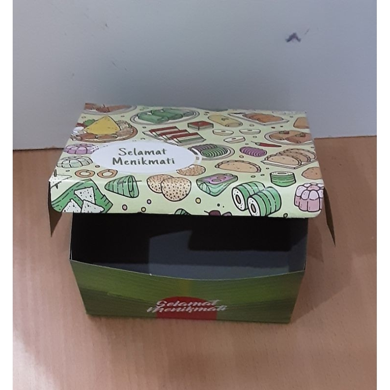 

DUS SNACK BOX TRADISIONAL UKURAN 12x16