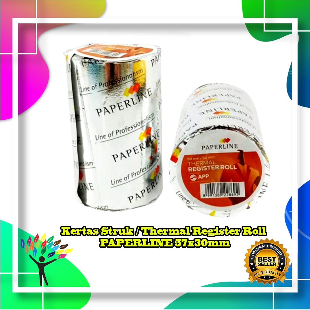 

Kertas Struk / Thermal Register Roll PAPERLINE