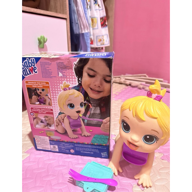 preloved boneka baby alive