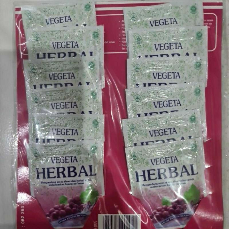 

vegeta herbal 5gr 1renteng 12saset