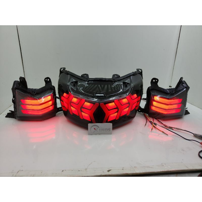 Lampu stop nmax old plus sein depan nmax old