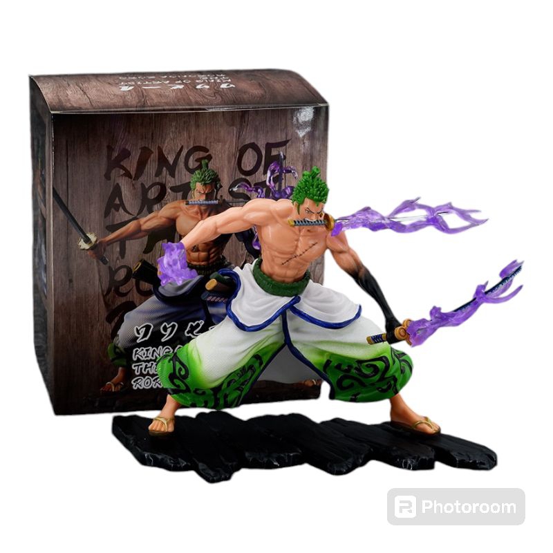 action figure one piece zoro king of artist BOX