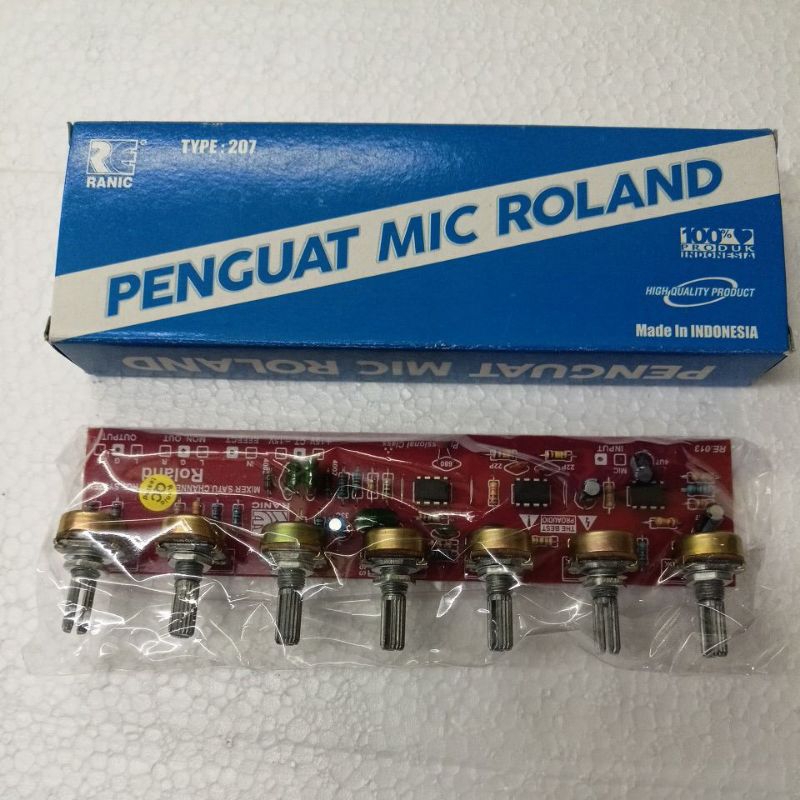 PENGUAT MIC ROLAND PENGUAT MIC 7 POTENSIO 207