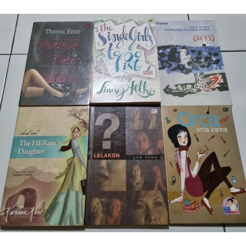Aneka Novel Murah Preloved Original | Circa by Sitta Karina | Nyonya Besar (Based on True Stories) b