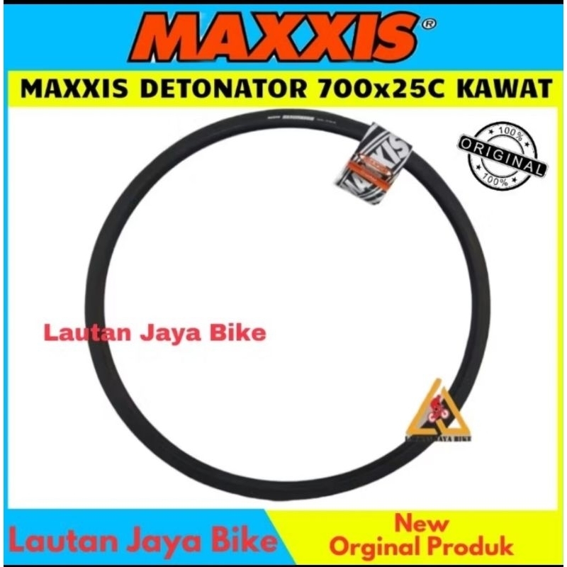BAN LUAR MAXXIS DETONATOR 700 X 25C ban luar sepeda maxxis Original