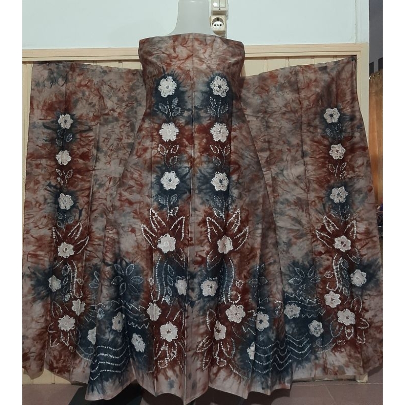 Kain Seragam Keluarga Couple Mama Papa Anak Motif Batik Jumputan Sasirangan Banjarmasin Kalimantan P