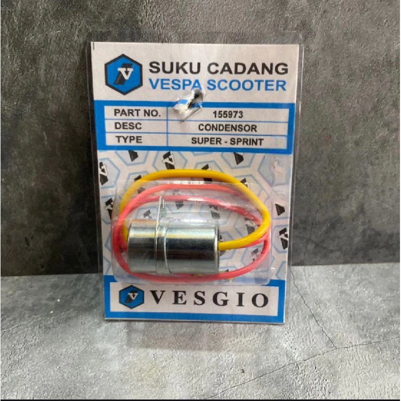 Kondensor Vespa Condensor Condenser Vespa Super Sprint Original Vesgio