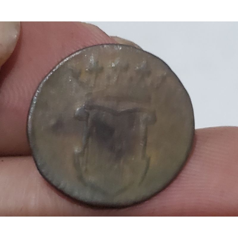 1 biji koin voc 1755 temuan sungai