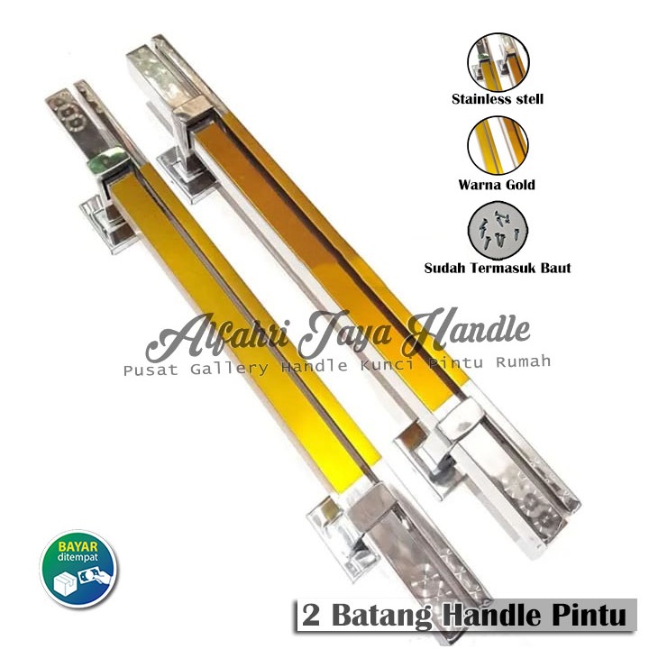 Handle Pegangan Pintu Rumah Panjang 60cm Gagang Tarikan Pintu Minimalis