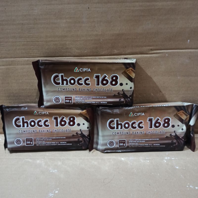 

cokelat batangan chocc-168 250gr/coklat/coklat batangan