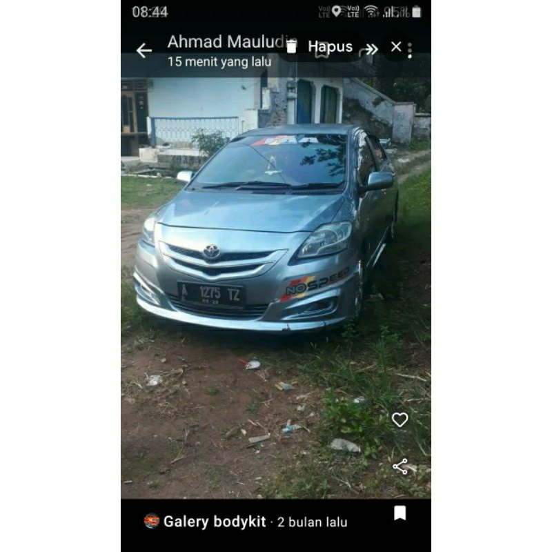 Bodykit Aad on depan vios gen2