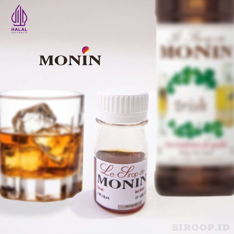 

Repack Monin Syrup Irish (30ml,75ml,100ml)