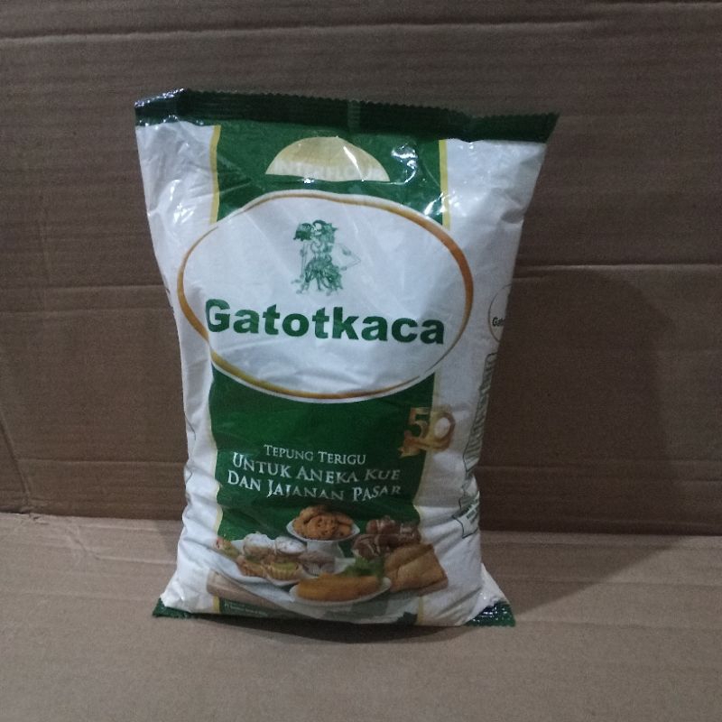 

TEPUNG TERIGU 1Kg GATOTKACA/tepung terigu/tepung beras
