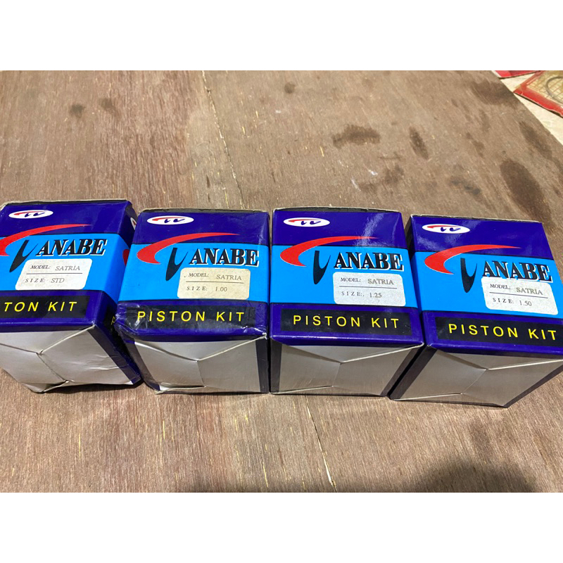 PISTON KIT SEHER satria hiu satria lumba satria 2tak