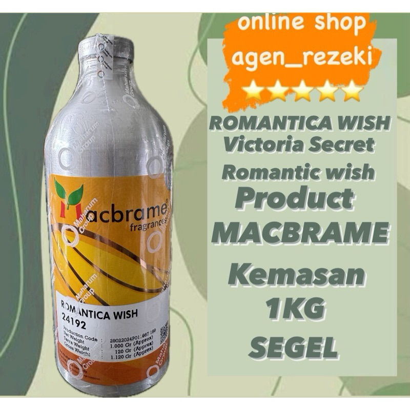 ROMANTICA WISH BY MACBRAME 1KG SEGEL