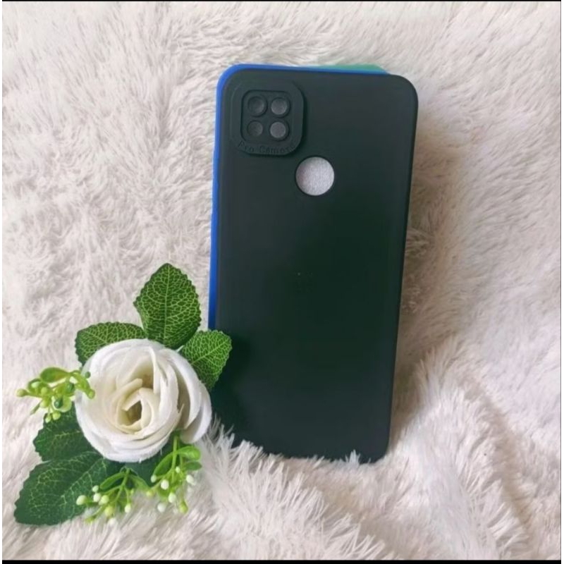 Case Full Black REDMI 9C/10A Softcase Polos Full Hitam