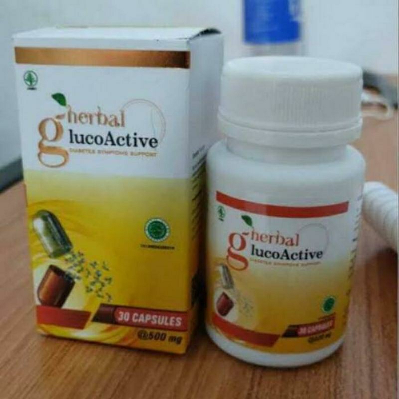 Glucoactive Asli, Obat Diabetes Glucoactive Original Obat Kencing Manis Glucoactive Asli