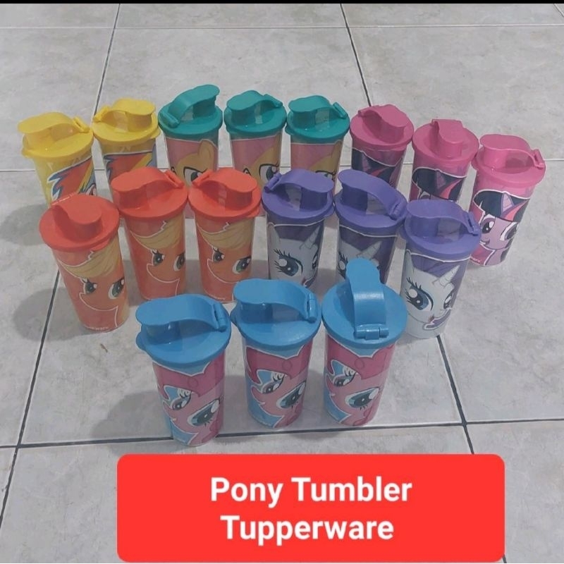 Pony Tumbler Tupperware
