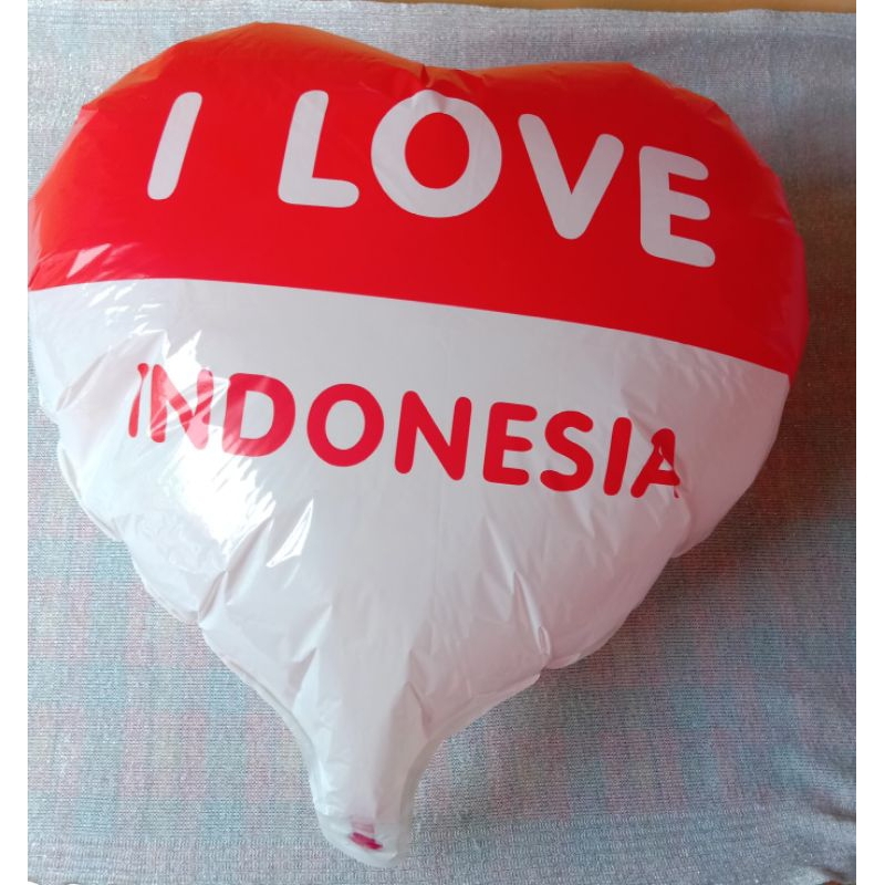 Balon Foil Merah Putih