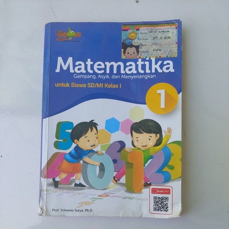 

buku matematika SD kelas 1