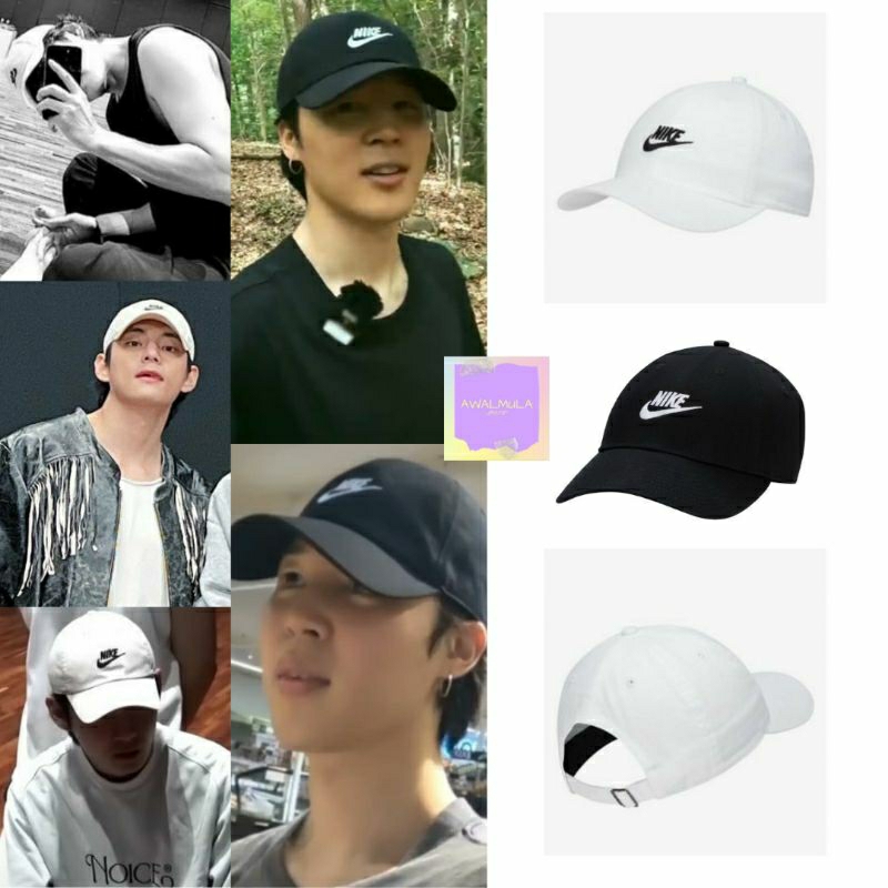 (PO) OFFICIAL SALE Nike Ball Cap worn by BTS Jimin V Taehyung