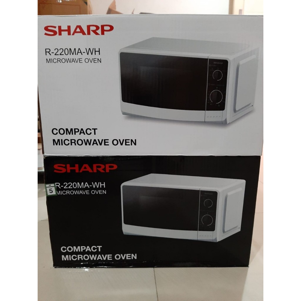 Microwave Sharp R 220 Sharp Microwave Oven Low Watt 20 L R220-MAWH