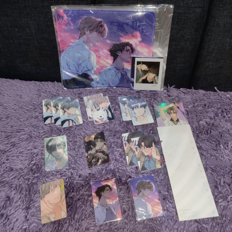 [Read Desc] LITC Lost in The Clouds Official Merchandise RPC Random Photocard Polaroid Mousepad Lezh