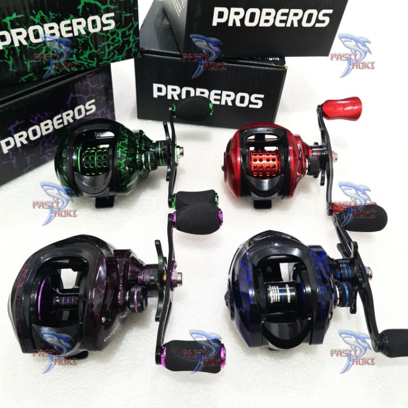 Reel bc proberos handle KANAN ratio 7.2:1 / reel bc murah / reel bait casting Handle Kanan