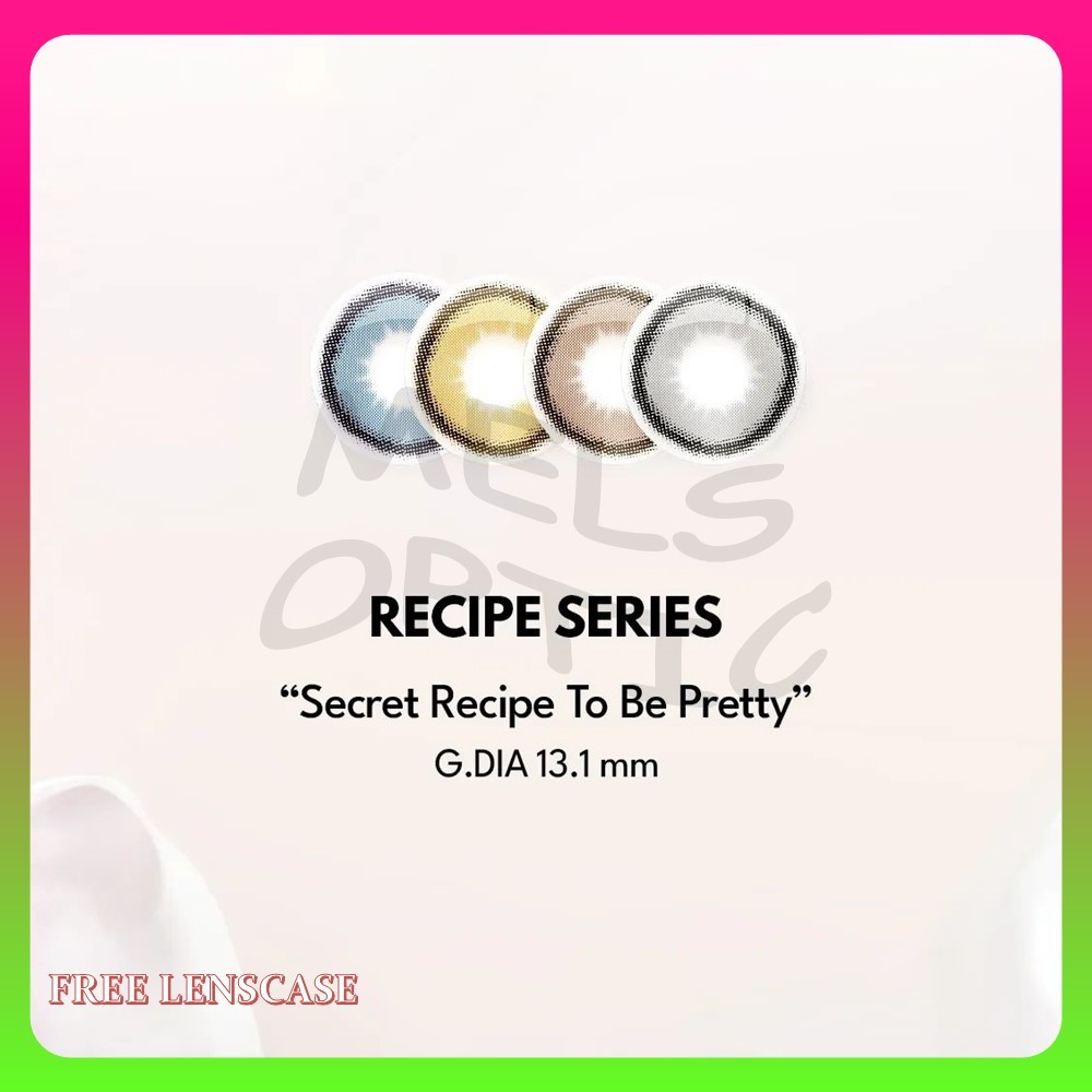 SOFTLENS WARNA RECIPE BY CTK NORMAL DAN  MINUS (-0.50 s/d -6.00)