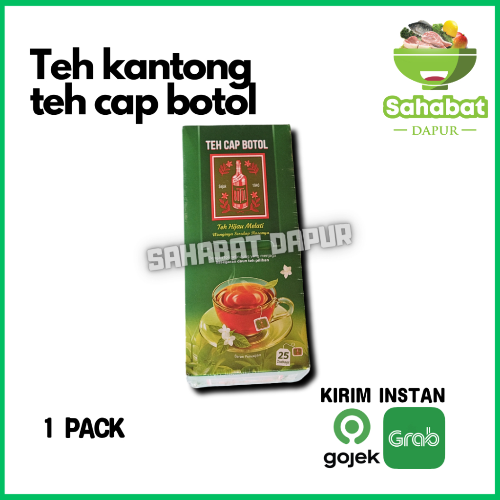 

Teh Hijau / Teh Melati / Teh Cap Botol - Sahabatdapur