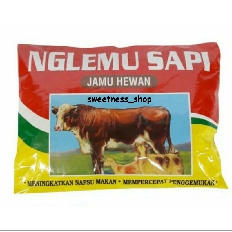 Nglemu sapi jamu hewan ternak sapi kambing 200gr