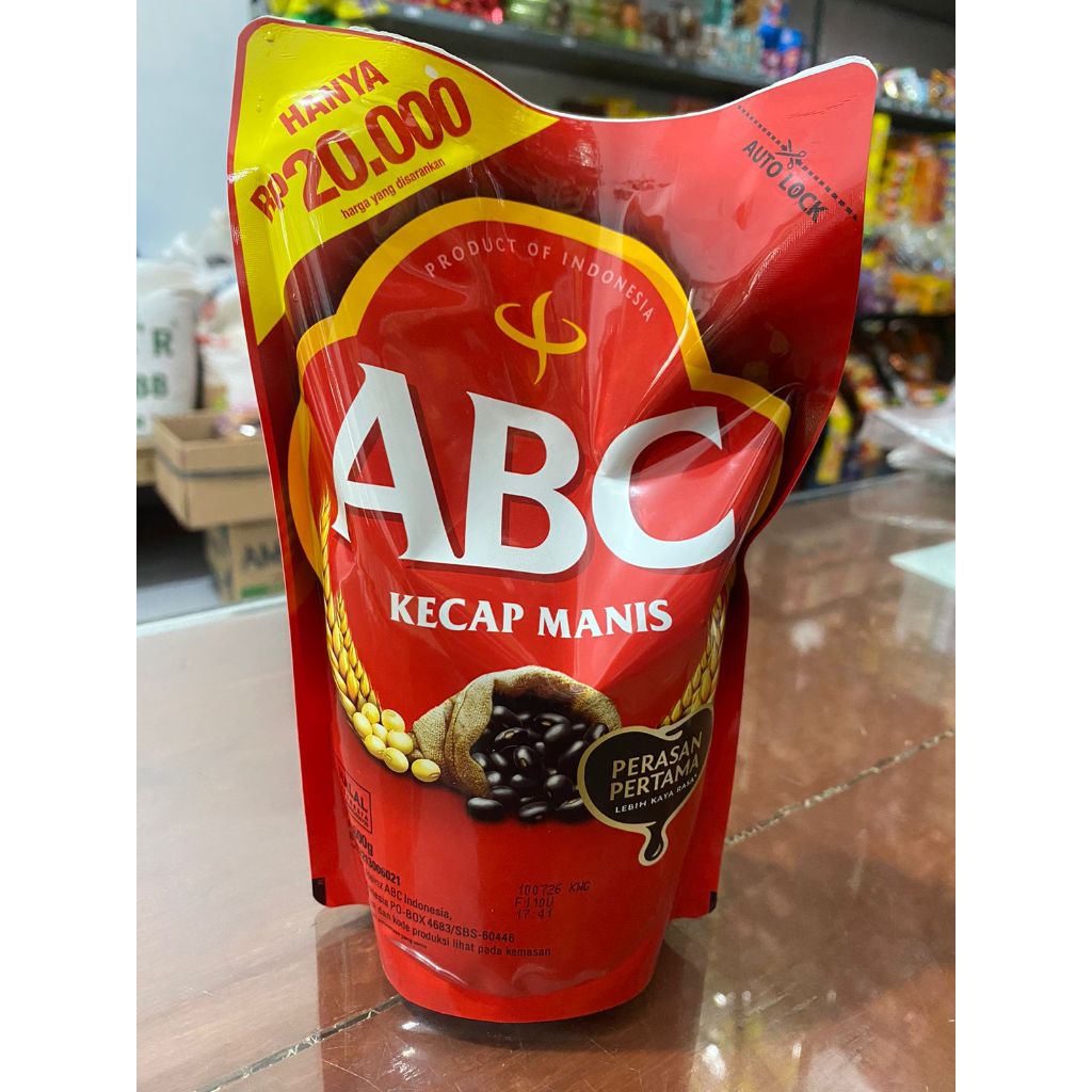 

Kecap Manis ABC Refill Pouch 600GR