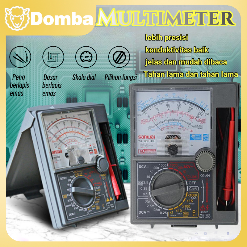 Multitester manual merk Sunwa/ multitester / YX-360TRD