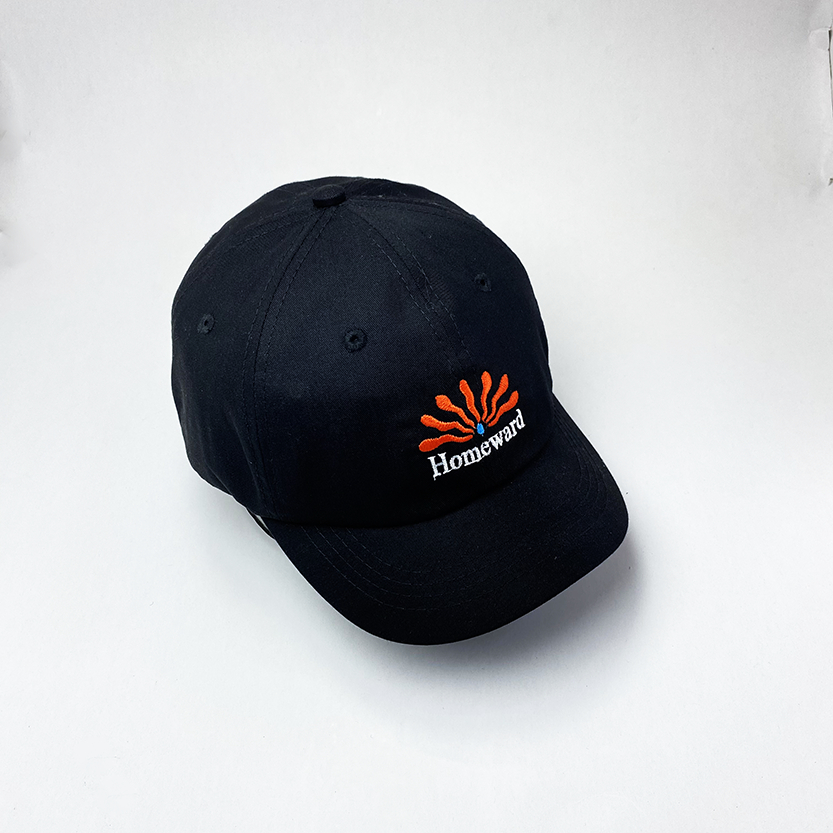 Homeward - Topi Baseball Lidah Pendek - Topi Baseball Bordir Lidah Pendek
