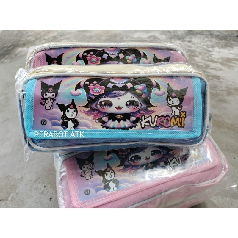 

SALEEE !! PENSIL CASE SLETING KUROMI BEST SELLER