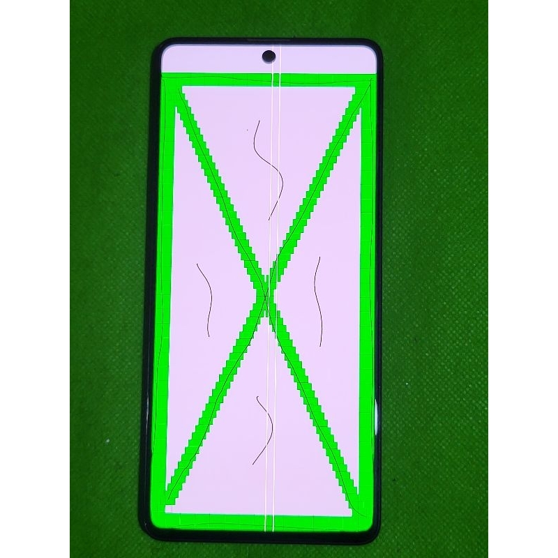 lcd sett tatakan samsung a71 ori copotan amoled minus 04