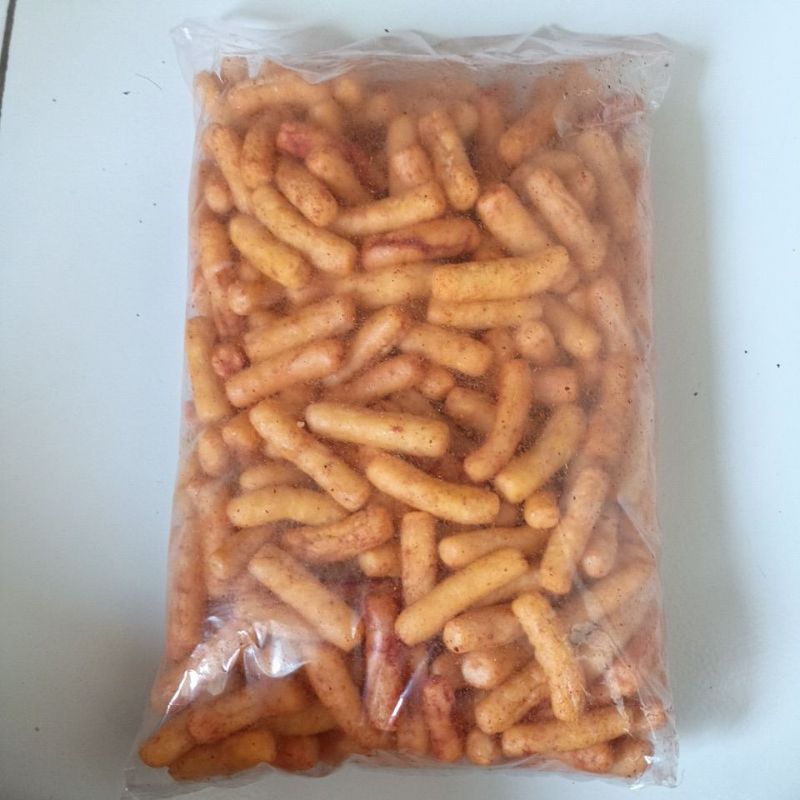 

krupuk tongkol stik pedas gurih renyah