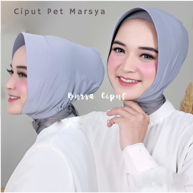 Ciput Hijab Marsya | Ciput Marsya Pet Anti Letoy