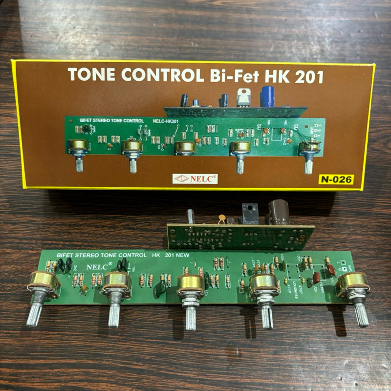 TONE CONTROL BI-FET HK201 NELC N-026 | BIFET STEREO TONE CONTROL HK 201