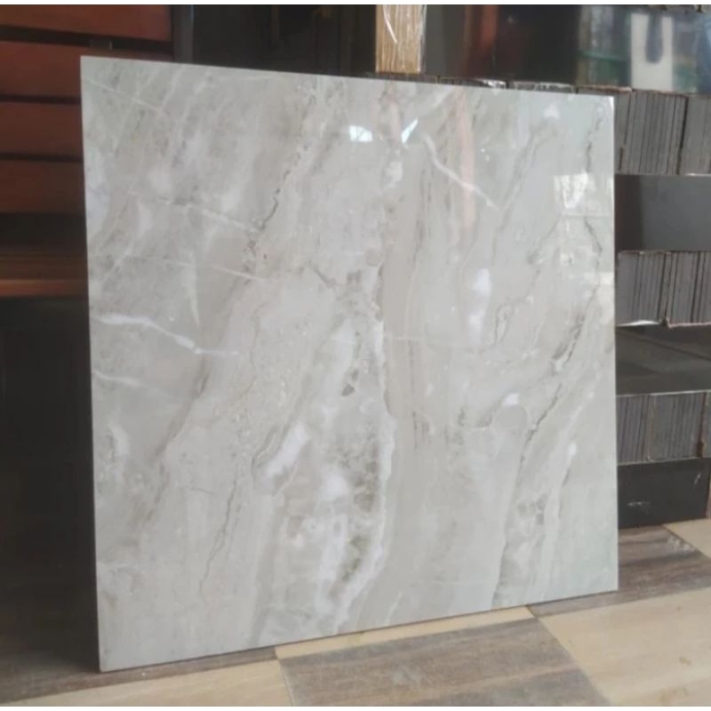 granit lantai 60x60 motif marmer grey sun power