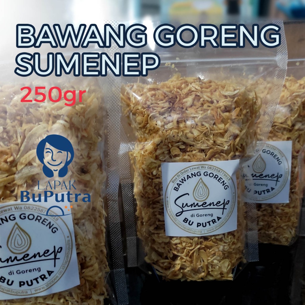

BAWANG GORENG SUMENEP di GORENG Bu PUTRA