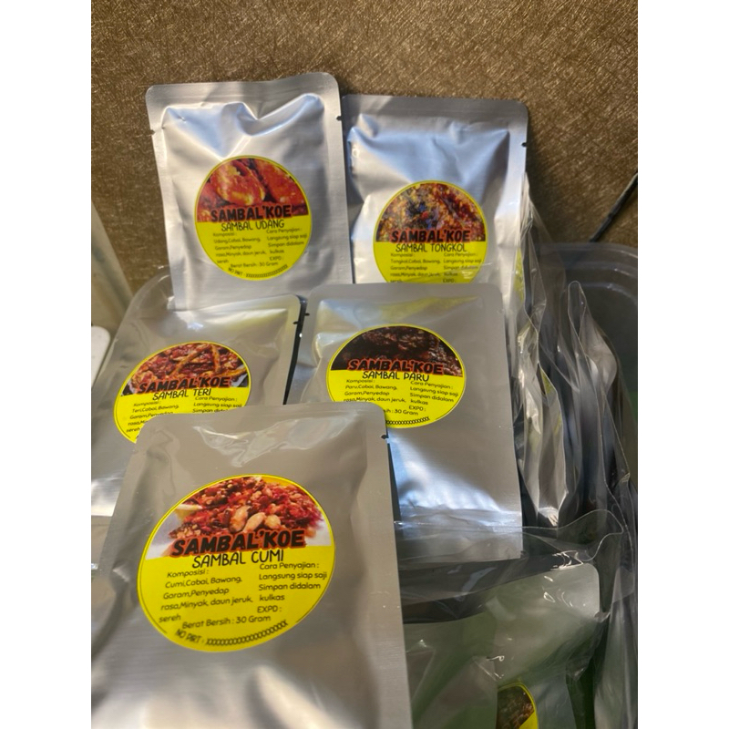 

sambal 5 varian rasa